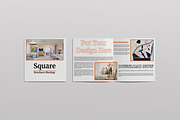 Square Bifold Brochure Mockup, a Print Template by rahmatmoscae (Thumbnail 9 of 16)
