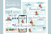 Travel Influencer Business Bundle, a Templates & Theme by Golden Horizons Studio (Thumbnail 2 of 13)