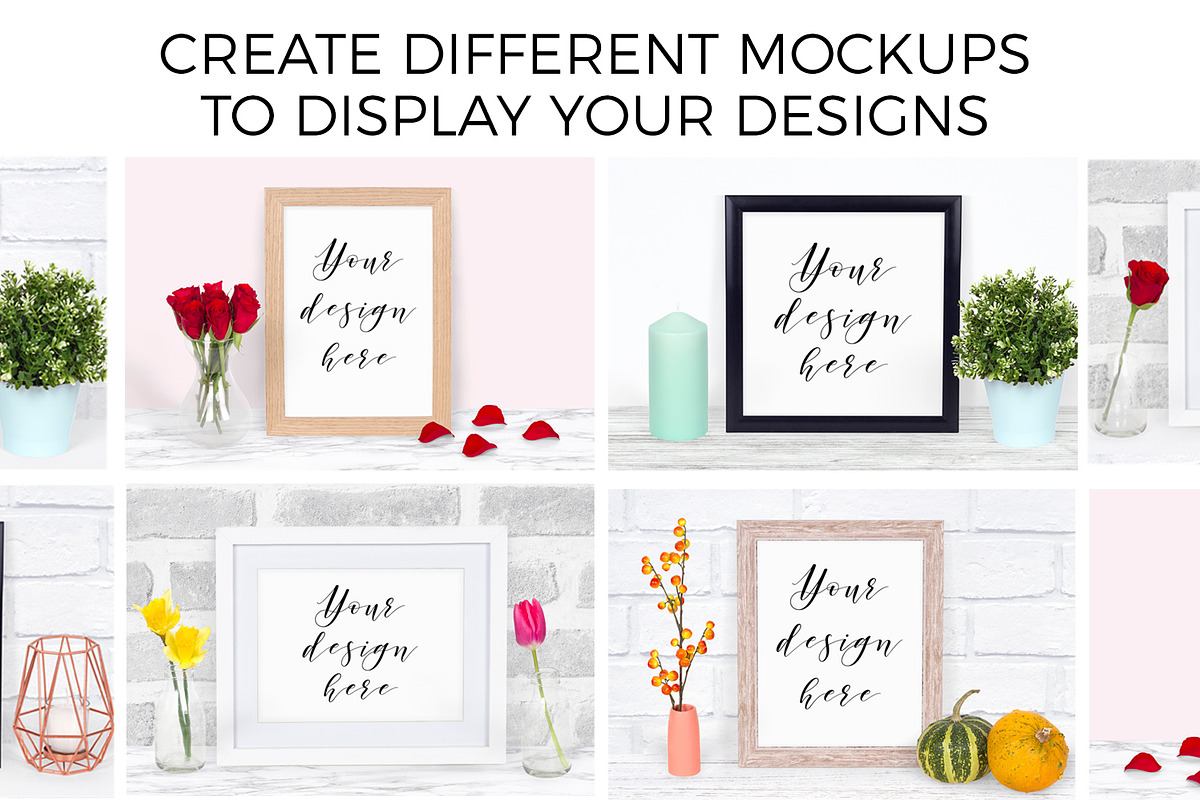 Frame Mockup Generator Version 3, a Print Template by Pixomize (Photo 3 of 5)