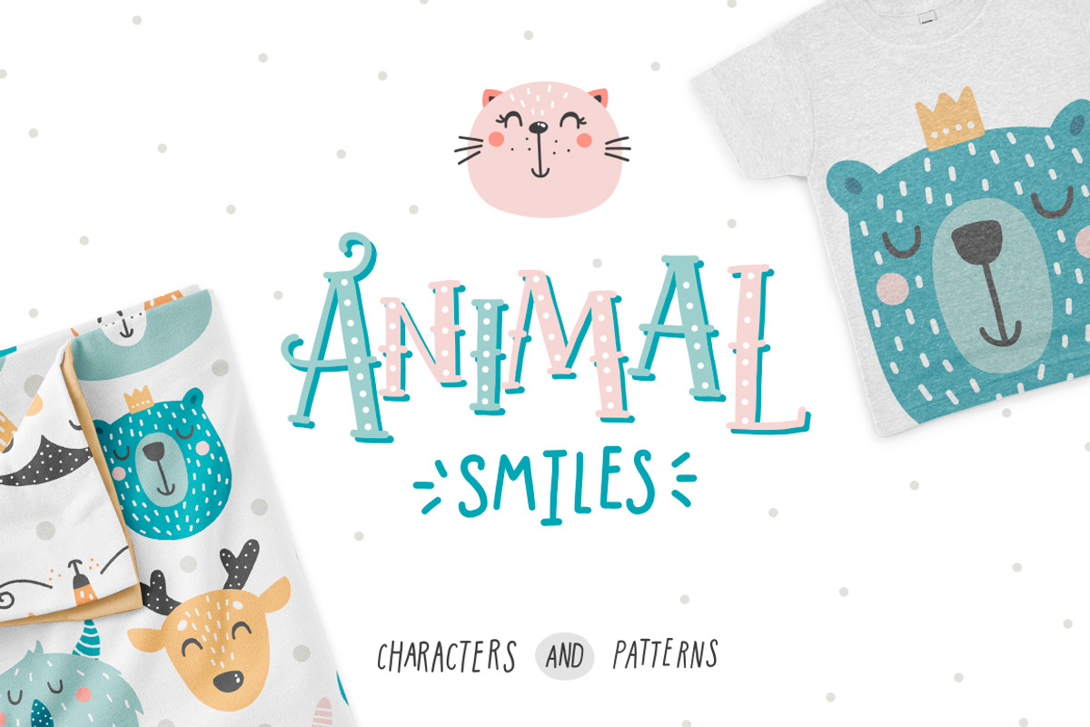 Animal smiles- Baby characters, an Animal Illustration by tatiletters (Photo 1 of 7)