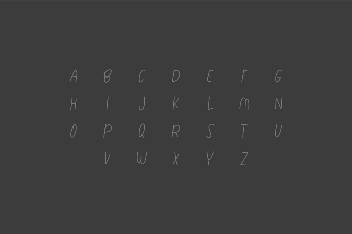 Jreadings, a Handwritten Font by garismantra (Photo 3 of 3)