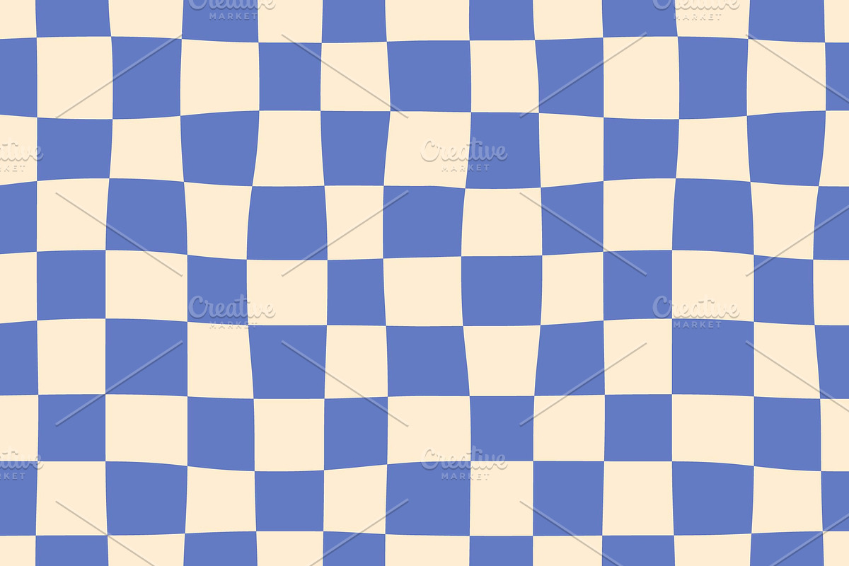 Seamless patterns checkered, striped, a Pattern Graphic by Maryia's Store (Photo 3 of 6)