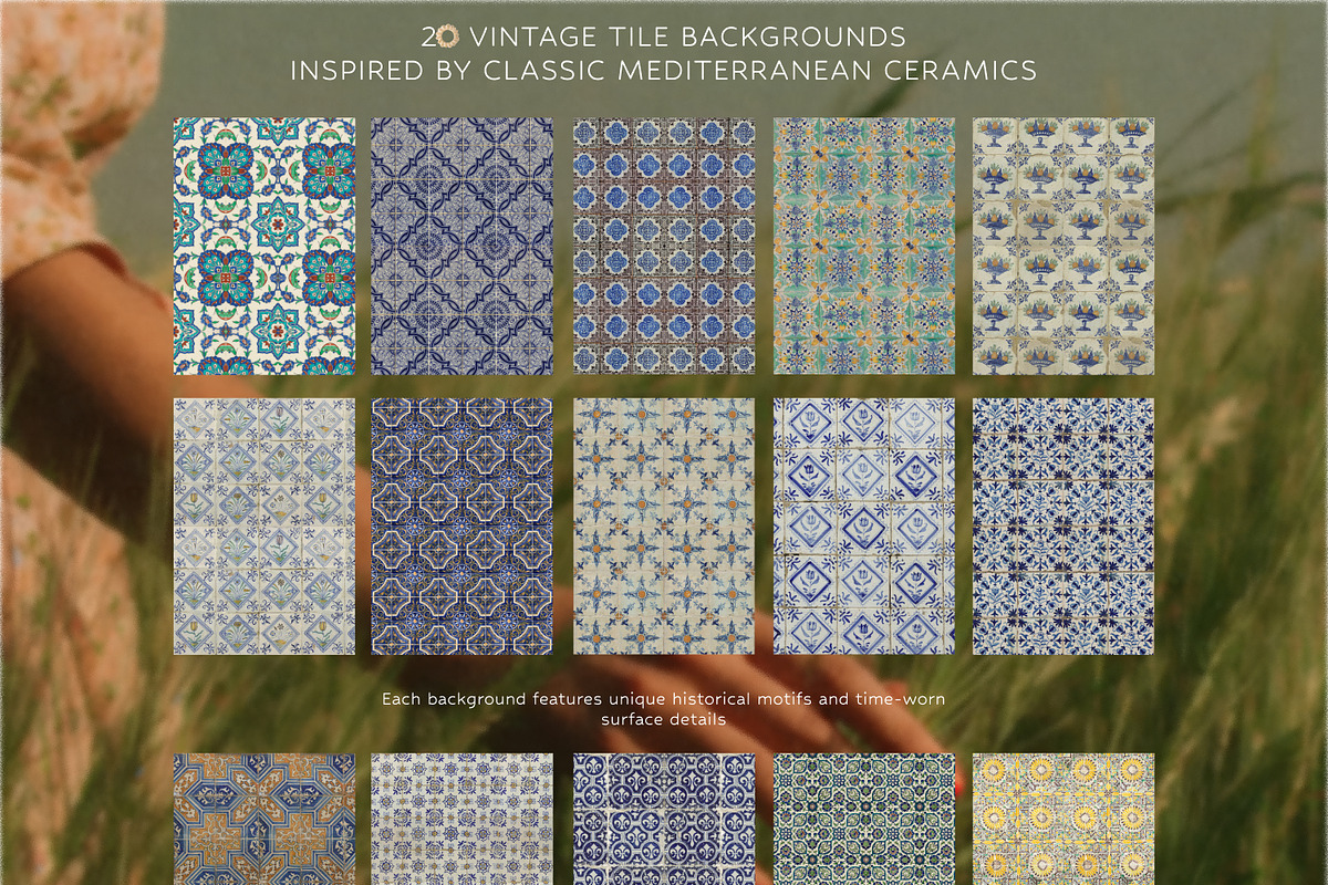 Ceramic Textures & Tile Fragments, an Object Graphic by Natali Batu (Photo 8 of 11)