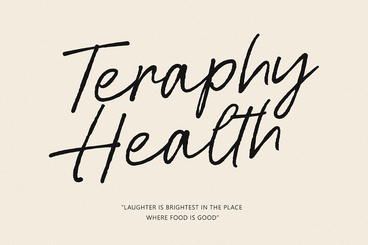 Sartyan Canish Aesthetic Dry Brush, a Script Font by Maulana Creative (Photo 5 of 7)