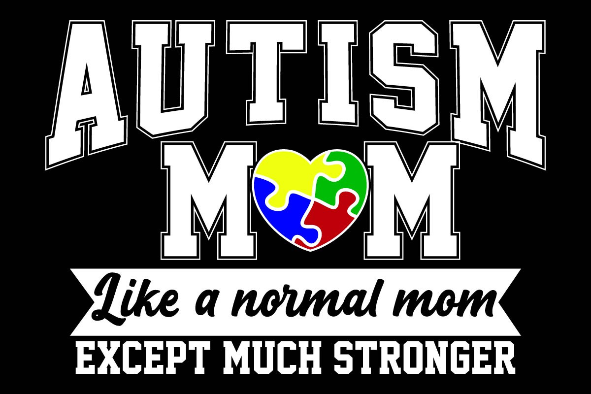 Autism Mom SVG PNG Design, an Object Graphic by EllaMaiyaali (Photo 2 of 5)