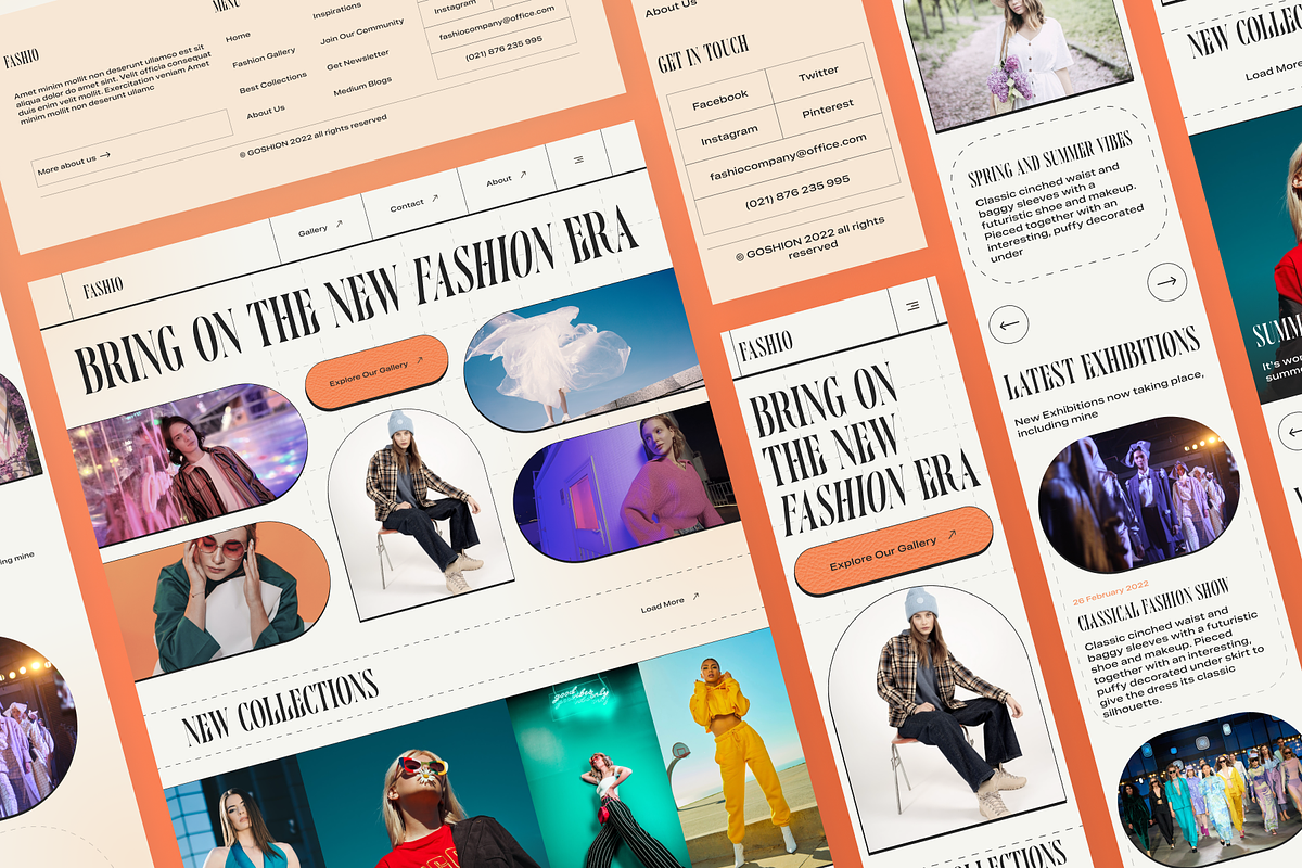 Fashion Trend Landing Page, a Landing Page Template by SLAB! Design (Photo 4 of 4)
