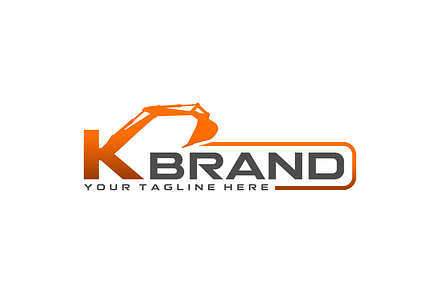 Excavator Logo Template, a Branding & Logo Template by TFamz