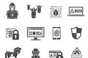 Internet Security Icons and Pattern, an Icon by TAlex (Thumbnail 3 of 6)