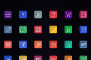1500+ Flat Icons - Line Icons, an Outline Icon by FlatLineIcons (Thumbnail 15 of 21)