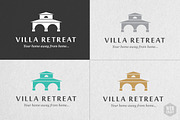 Villa Retreat Logo Template, a Branding & Logo Template by WebCraft (Thumbnail 3 of 4)