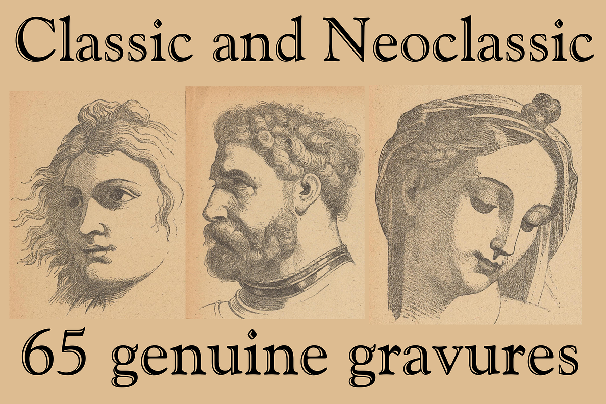 Classic and Neoclassic Gravures, a Decorative Illustration by Intellecta Design (Photo 2 of 9)