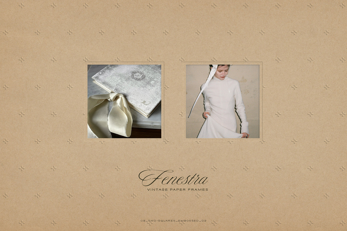 Fenestra - Vintage Paper Frames, a Texture Graphic by alonahaidash (Photo 8 of 17)