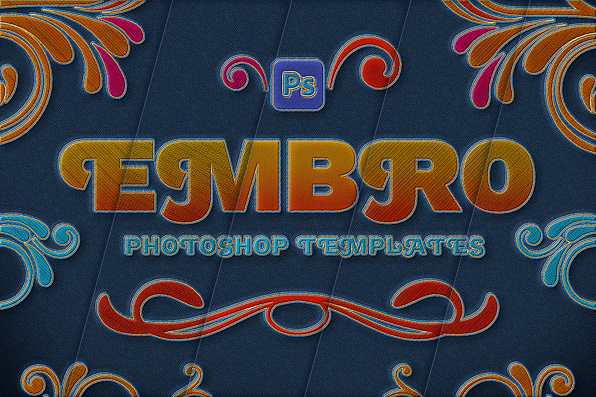 Embroidery Photoshop Mockups, a Product Mockup by Andrew Skoch Design (Photo 3 of 6)