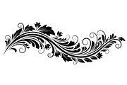 Floral Ornament Silhouette Bundle, an Illustration by BIPLOB EXPERT (Thumbnail 8 of 51)