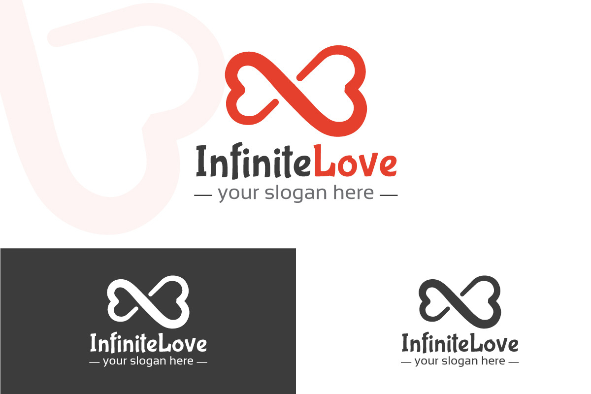 Infinite Love Logo - Two Hearts Logo, a Branding & Logo Template by Assaldesigns (Photo 2 of 3)