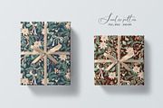 Festive Christmas Botanical Pattern, a Pattern Graphic by SirenaArt (Thumbnail 4 of 15)