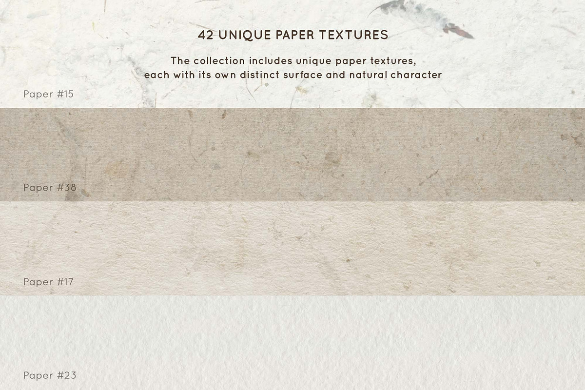 Handmade Paper Textures collection, a Texture Graphic by DigARTbyHavroshka (Photo 4 of 11)