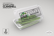 Long Clamshell Packaging Mockup, a Packaging Mockup by INCDesign (Thumbnail 11 of 12)