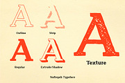 Nafisyah Slab - 9 Layered Font, a Slab Serif Font by Aktab Studio (Thumbnail 2 of 15)