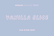 VANILLA SLICE handwritten sans serif, a Sans Serif Font by Loryn Ipsum (Thumbnail 1 of 9)