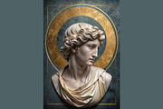 Classical Greek Statue Portraits, a Person Illustration by StockVerse Creative (Thumbnail 2 of 4)