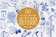 Autumn Reverie - Illustration, an Object Graphic by Deveze Art & Co (Thumbnail 1 of 8)