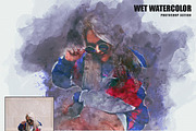Wet Watercolor Photoshop Action, an Action Add-On by AndriyFM (Thumbnail 20 of 20)