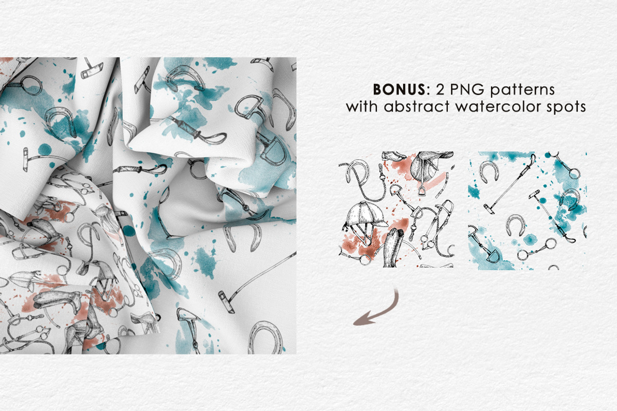 Horse sport vector illustrations, a Sport Illustration by FerroDakora (Photo 6 of 6)