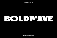 Boldwave - Modern Sans Serif
