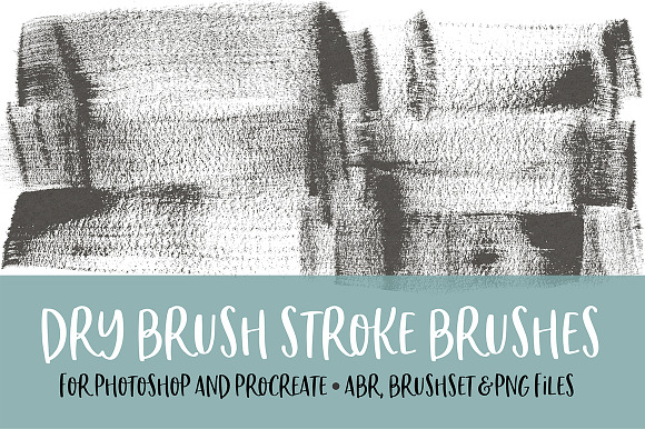 Dry Brush Stroke Brush For Pspro preview 4