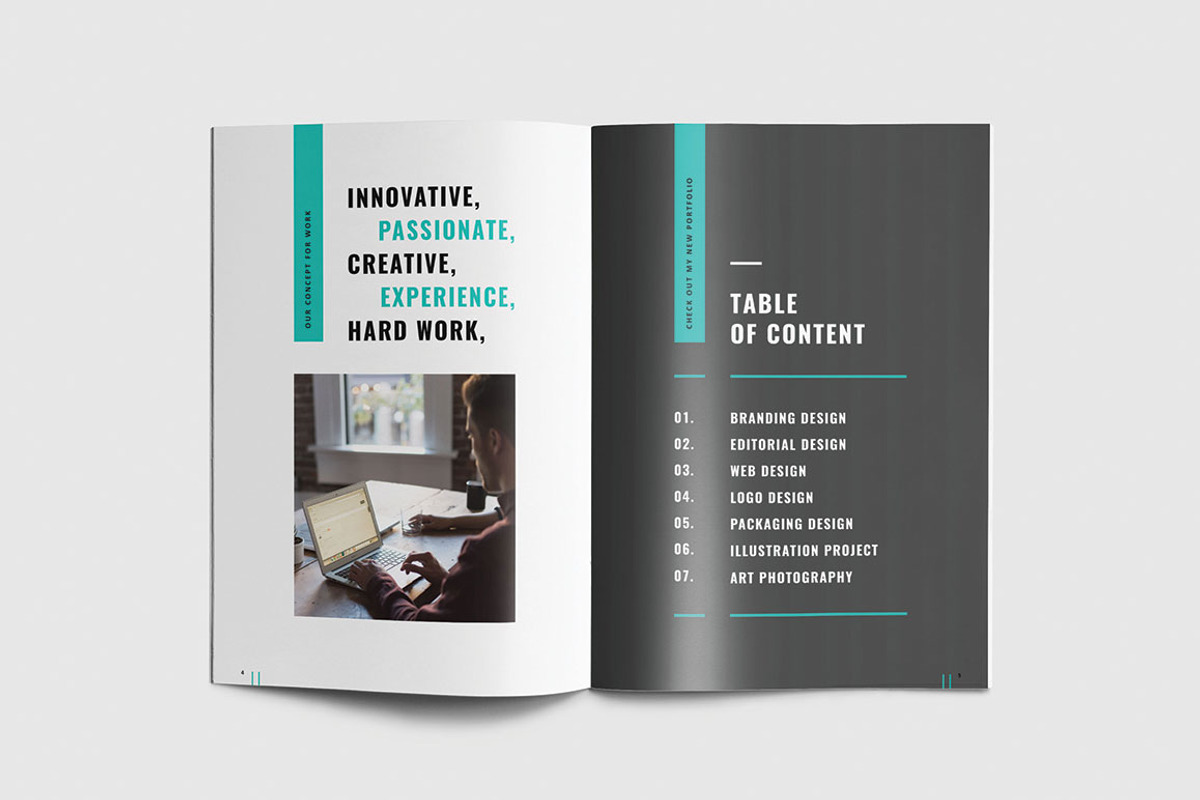 Graphic Design Portfolio, a Brochure Template by Occy Design (Photo 3 of 27)