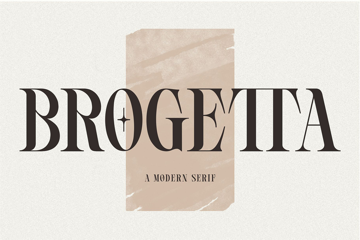 BROGETTA - Modern Serif Font, a Serif Font by HanzelSpace Studio (Photo 1 of 9)