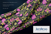 Jacobean Style Pattern Collection, a Pattern Graphic by Varvara Gorbash (Thumbnail 6 of 9)