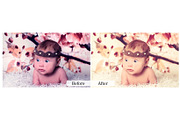 15 Hello Baby Photoshop Actions, an Action Add-On by DreamColor (Thumbnail 2 of 6)