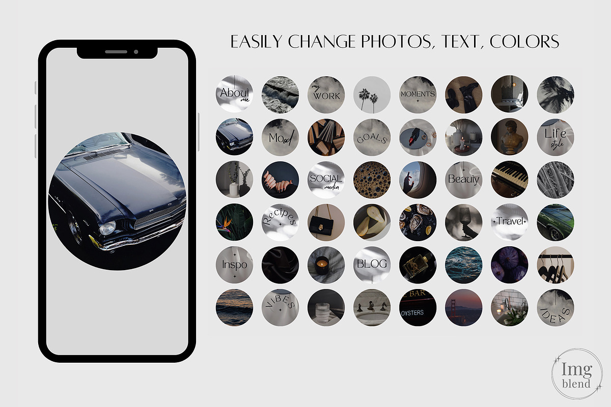 Aesthetic Story Highlight Covers, a Social Media Template by Imageblend (Photo 2 of 3)