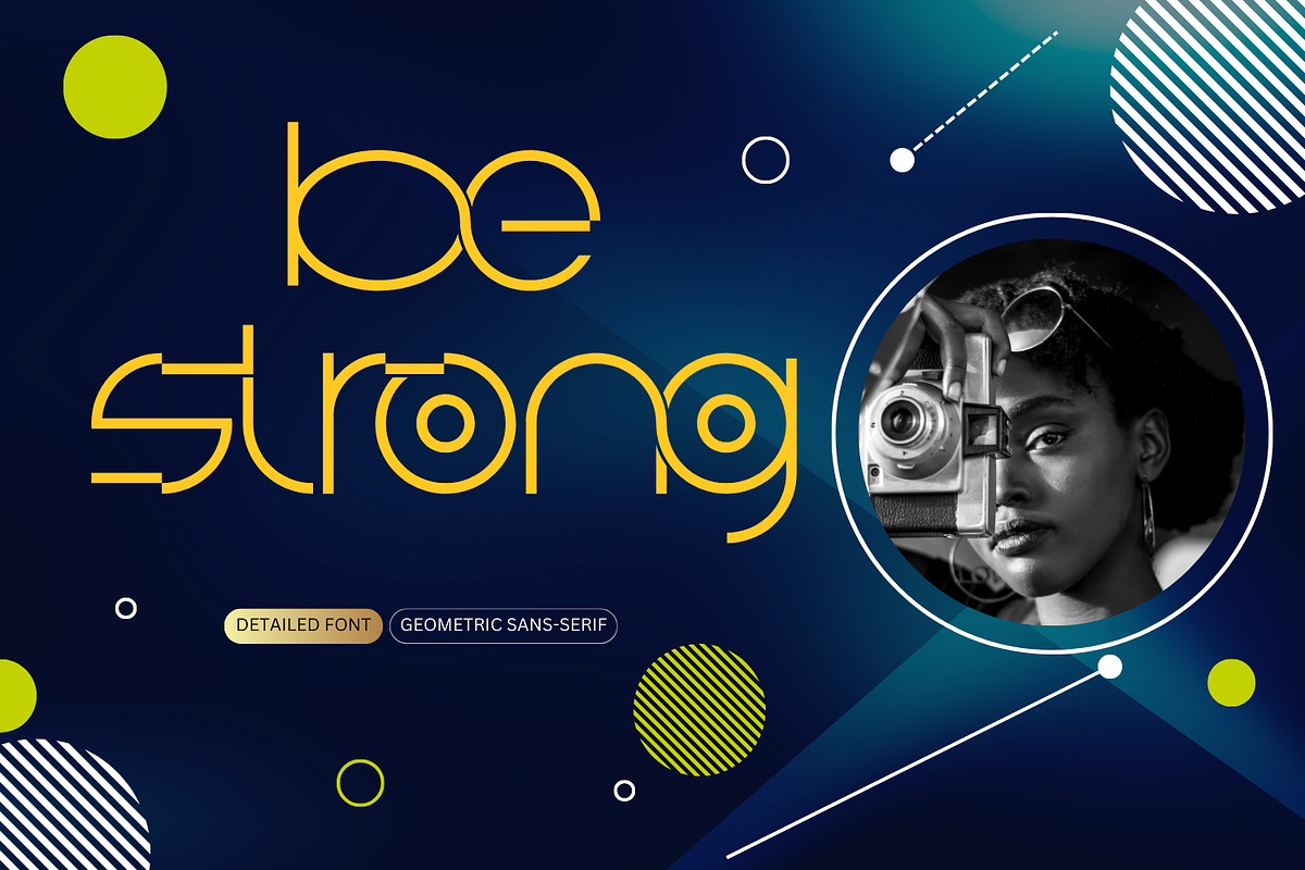 Detailed Artdeco Font, a Sans Serif Font by 177Studio (Photo 4 of 8)