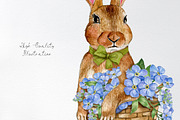 Watercolor spring easter clipart, a Seasonal Illustration by yana.fefelova (Thumbnail 3 of 5)