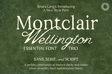 Montclair - Essential Font trio