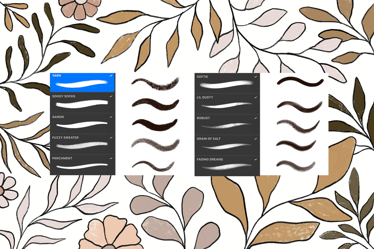 Kawaii doodle brushes for procreate, a Brush Add-On by Sentimental postman (Photo 4 of 5)