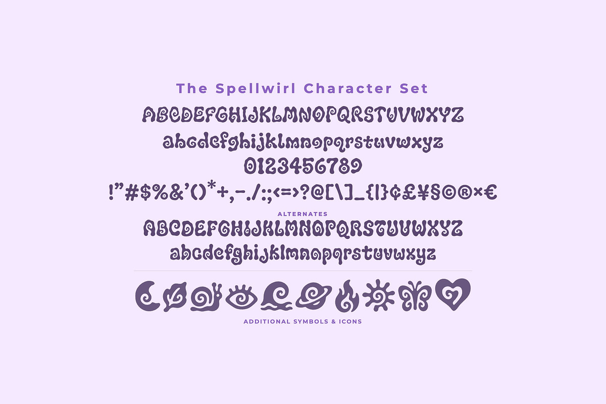 Spellwirl Magic Display Font, a Handwritten Font by Graphic Spirit (Photo 2 of 8)