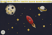 Procreate Texture Brush Pack, a Brush Add-On by Zach Terrell Design (Thumbnail 3 of 4)