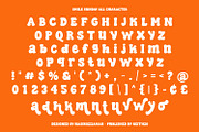 Smile Sunday - Cute Groovy Font, a Handwritten Font by Keithzo (Thumbnail 7 of 7)