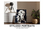Stylized Portraits, a Person Illustration by Digital Art Creations (Thumbnail 6 of 7)
