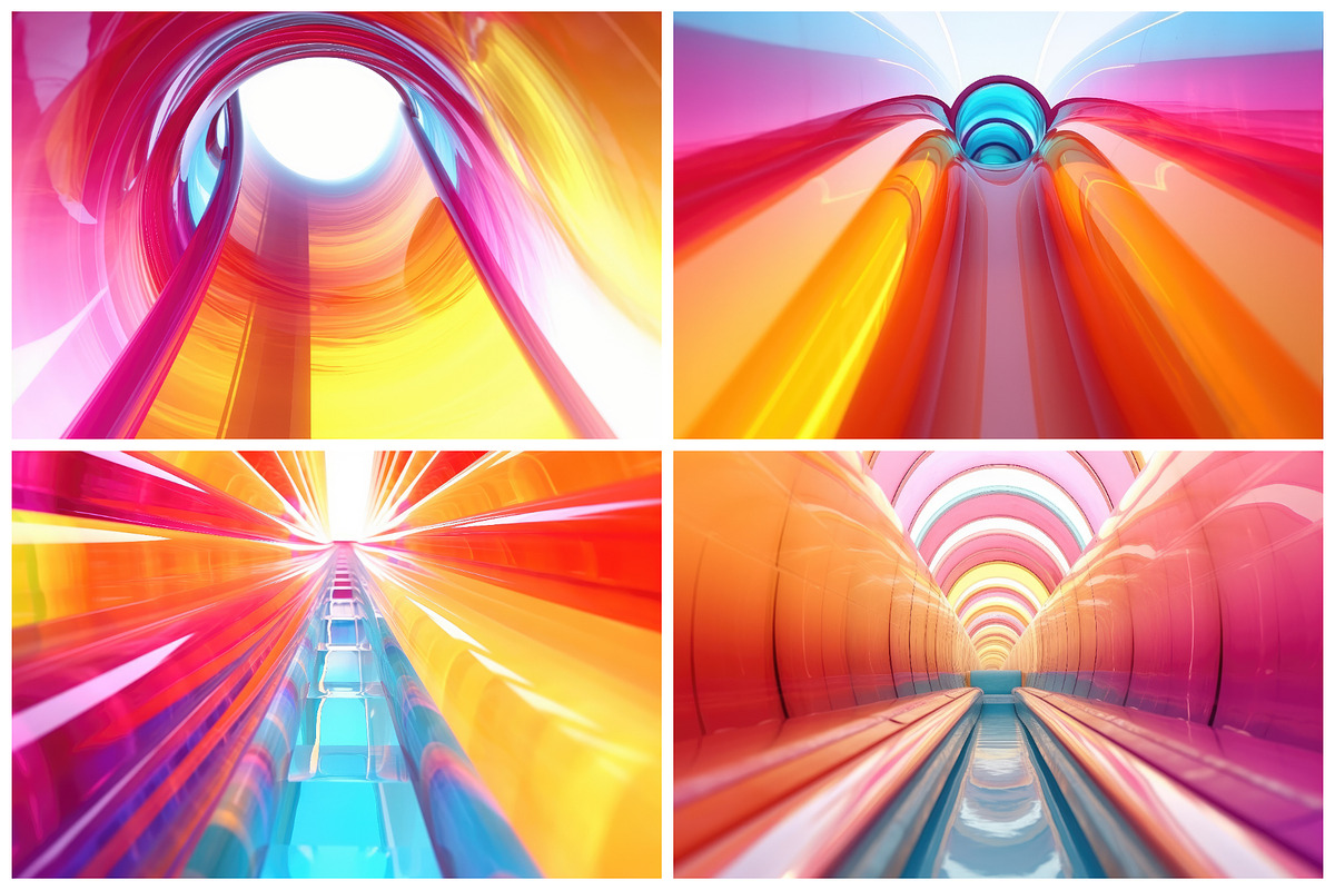 16 Colorful Slide Background in 5K, a Background Graphic by HipFonts