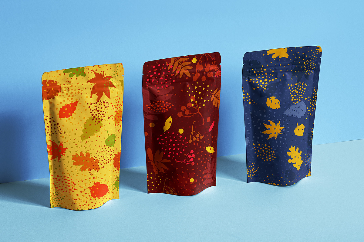 Bright autumn patterns, a Pattern Graphic by Hellgram (Photo 6 of 8)