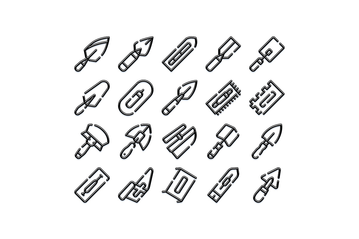 Construction masonry trowel and hand, an Object Graphic by pikepicture (Photo 1 of 3)