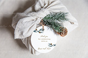 Christmas Round Gift Tag Mockup, a Product Mockup by ILoveMockupDesign (Thumbnail 3 of 9)