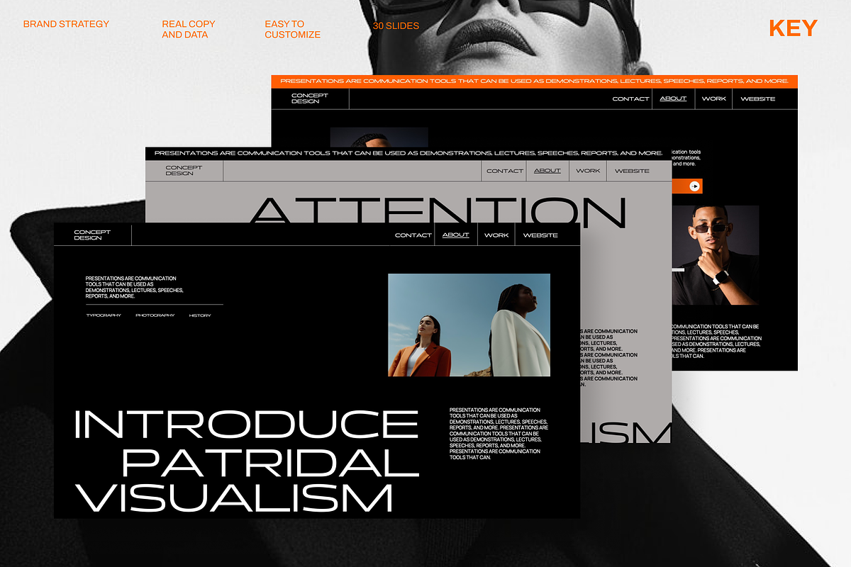 Patridal Brand Strategy Keynote, a Presentation Template by contemplism (Photo 2 of 6)