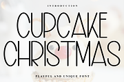 Cupcake Christmas, a Sans Serif Font by InermediaSTUDIO (Thumbnail 1 of 8)