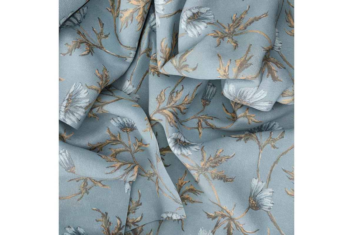 Vintage Bluets Pattern, a Pattern Graphic by MouseGrey (Photo 6 of 14)